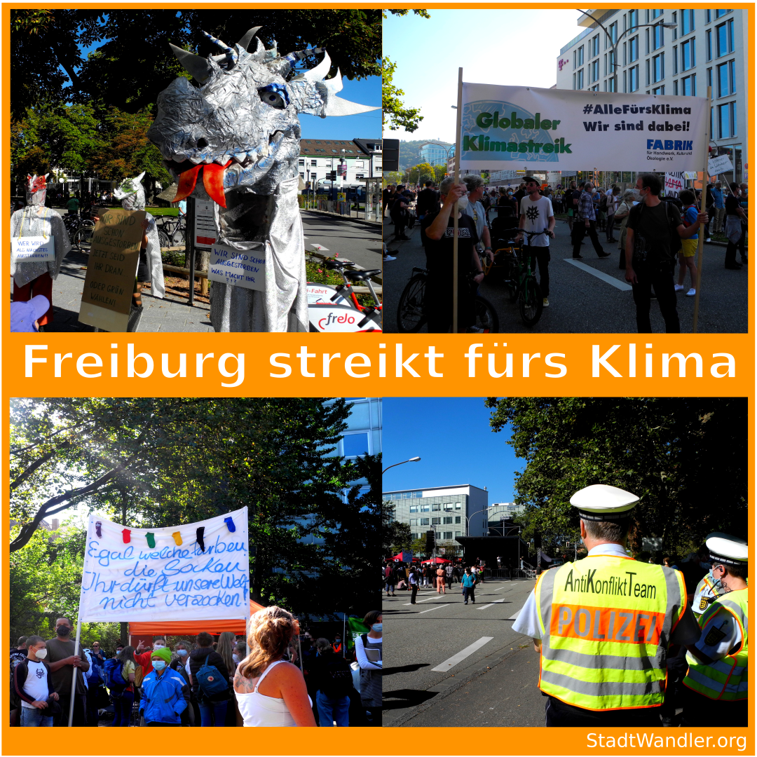 Freiburg streikt fürs Klima September 2021 Urbanes Gärtnern in Freiburg