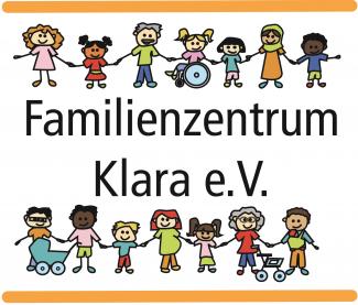 Logo Bunte Strichmenschlein halten sich an den Händen