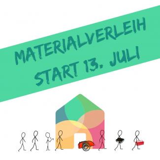 Materialverleih Start + Film am 13.7. im HdE