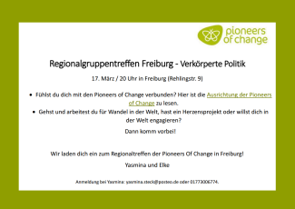 PoC Regiotreffen