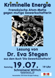 Plakat: Anti-Atom-Gruppe Freiburg