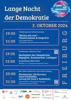 Ablauf Lange nacht der Demokratie